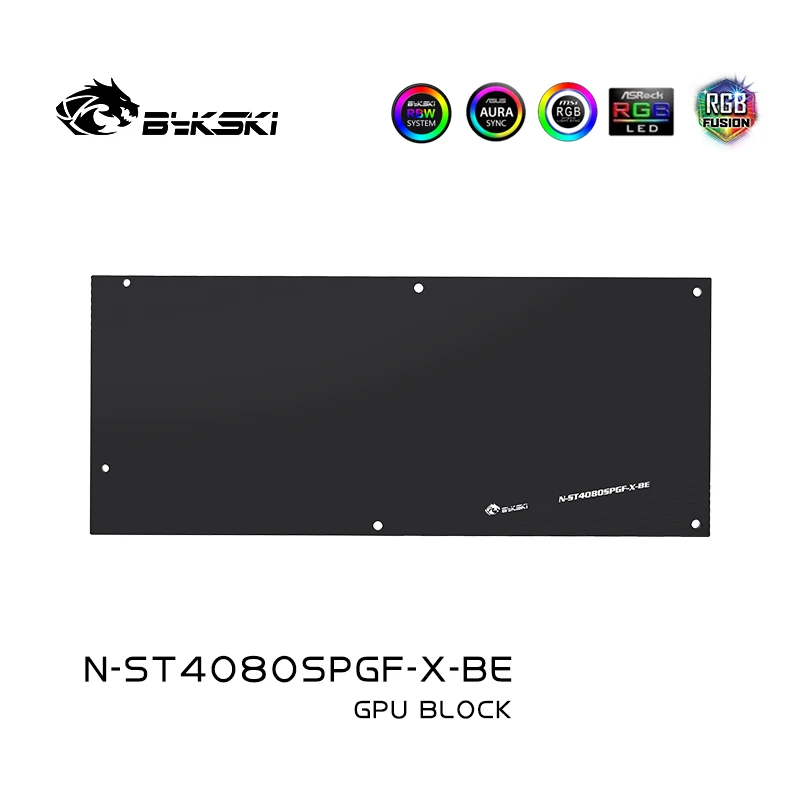 Rtx 4080 Water Cooling Block - Bloque GPU Bykski para Zotac GeForce