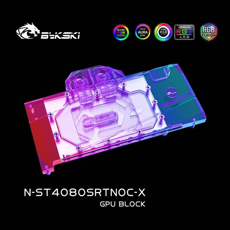 Rtx 4080 Water Cooling Block - Bloque de refrigeración por agua Bykski