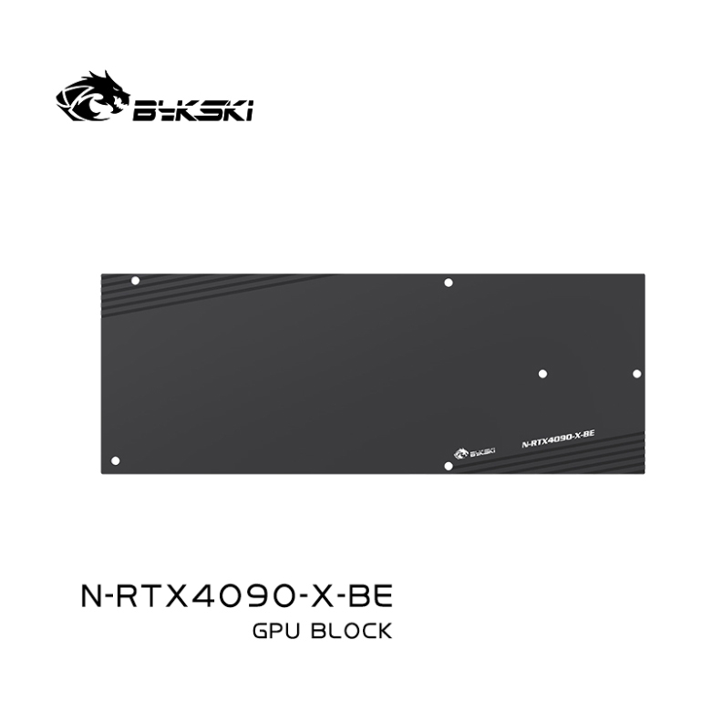 Rtx 4090 Water Block Full Cover - Bykski GPU bloque de agua uso