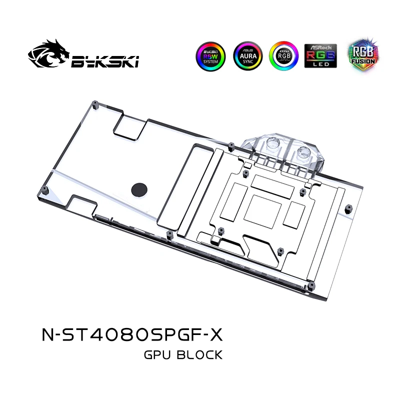 Bloque GPU Bykski para Zotac G - Rtx 4080 Water Cooling Block reseña y precio