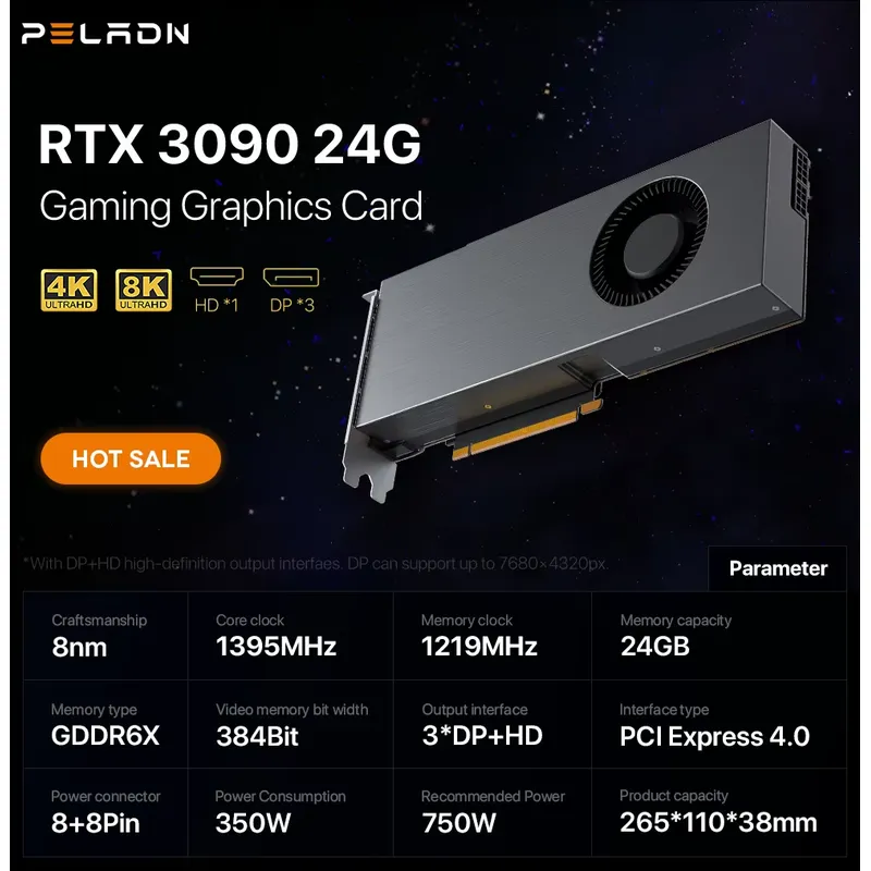 Tarjeta Gráfica de Alto Rendim - Rtx 3080 Ti 12Gb reseña y precio